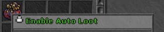 Enable Auto Loot from Loot Pouch